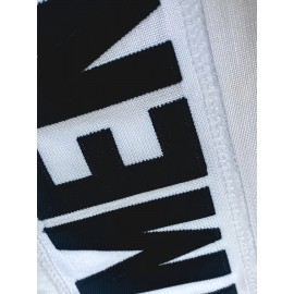 Men's White #13 Breathable American Football Jersey - V-Neck Short Sleeve Embroidered Team Uniform with Shark Graphic & Bold Numerals, Loose Fit for Training, Competition & Casual Wear (Machine Washable, All-Season), Embroidered Detailing