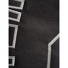 Men's Black #99 Baseball Shirt - Loose Fit Embroidered 