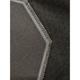 Classic Retro Basketball Sleeveless Tank Top - Breathable Sweat Wicking Men's Black #13 Embroidered Letter Basketball Suit