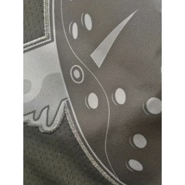 Classic Retro Basketball Sleeveless Tank Top - Breathable Sweat Wicking Men's Black #13 Embroidered Letter Basketball Suit