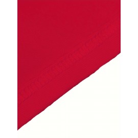 Women's Kansas City #15 Polyester Red Football Jersey, V-Neck Sports Shirt With Slight Stretch, Breathable Casual Knit Fabric For All Seasons, Loose Fit Adult & Teen, Fans Gift Women Youth