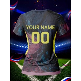 Customizable Women'S V-Neck Soccer Jersey - Personalized Team Training & Fitness Shirt with Quick-Dry, Breathable Fabric, Ideal for Spring/Summer/Fall Sports Activities, Allseason Sports Apparel|Allseason Apparel|Comfortable Fit