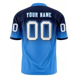 Customizable Plus Size Women'S Football Jersey - Personalized Name & Number, V-Neck Short Sleeve, Black & Neon Green with White Stripes & Logo, Breathable Summer Sports Training Uniform for Outdoor Competition