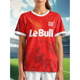Custom Women'S Plus-Size Soccer Jerseys with Personalized Names And Numbers, Designed for Comfort And Lightweight Use in Sports And Leisure, Suitable for Baseball.